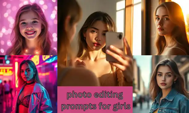 10 Viral ChatGPT Photo Editing Prompt Text for Girls Create Stunning Images