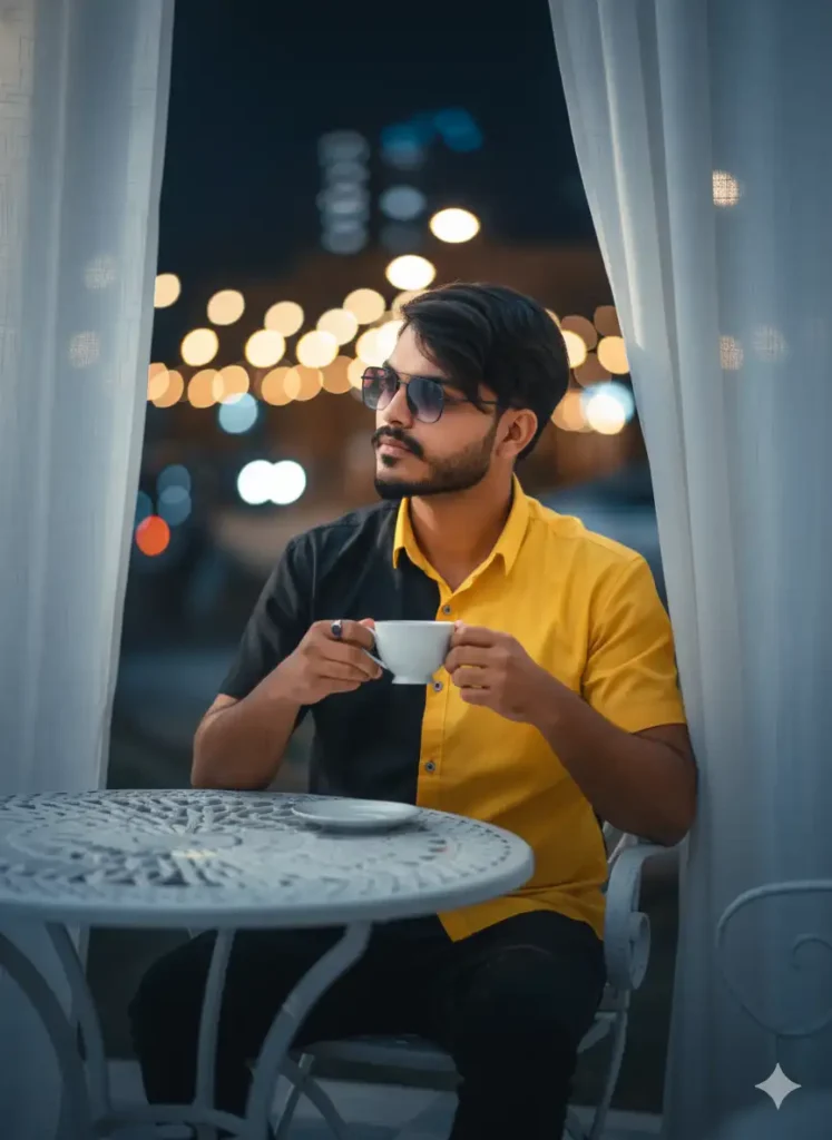 Black Yellow Contrast – Night City Vibe