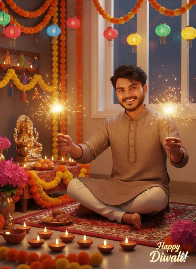 Diwali Prompt for Gemini Boy 1
