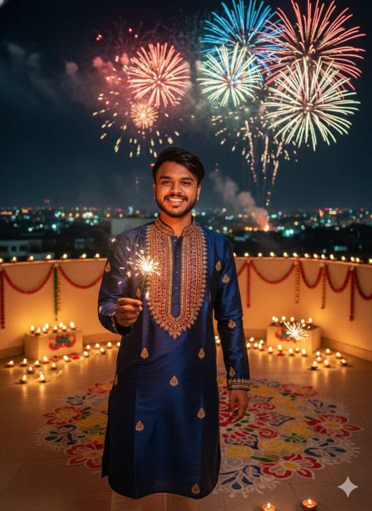 Diwali Prompt for Gemini Boy 2