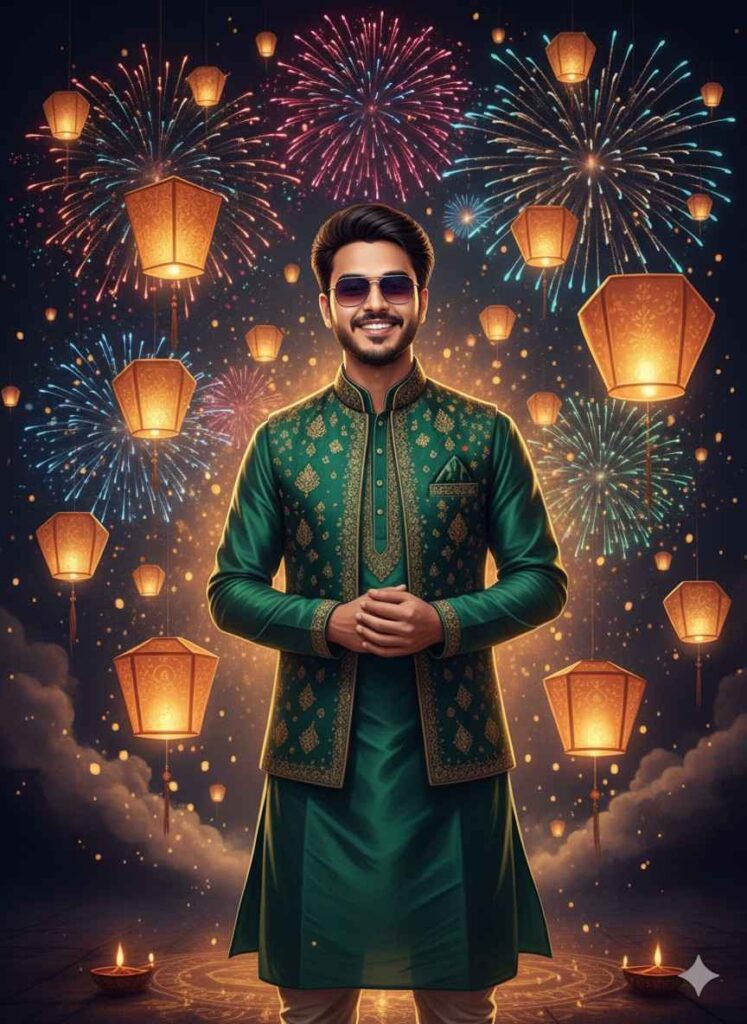 Diwali Prompt for Gemini Boy 4