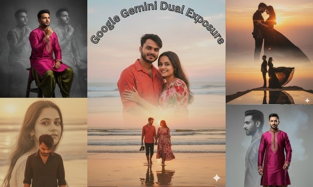 Google Gemini Dual Exposure AI Photo Editing Prompts